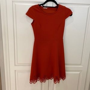Cap sleeve dress